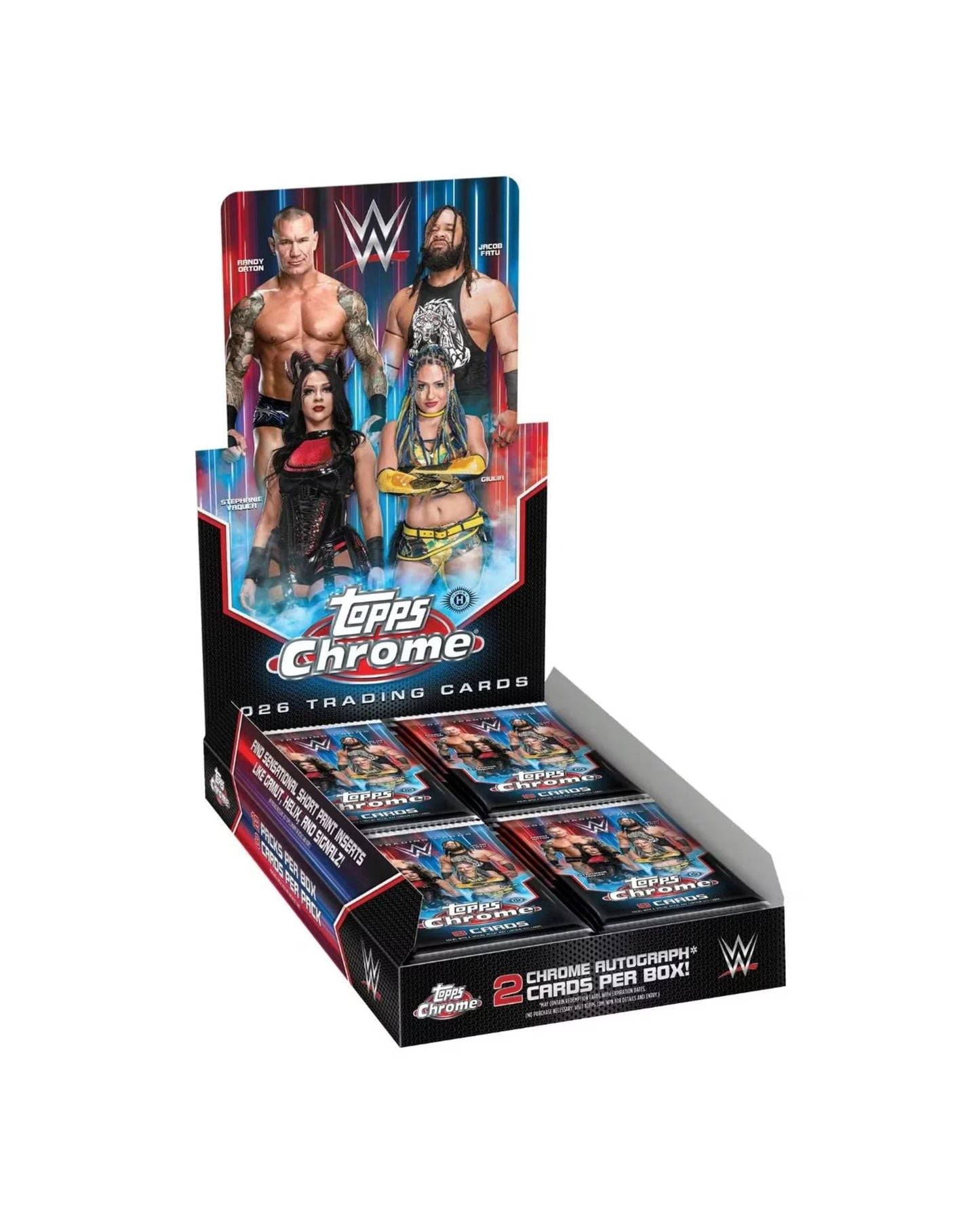 2026 Topps Chrome WWE Wrestling Hobby Box