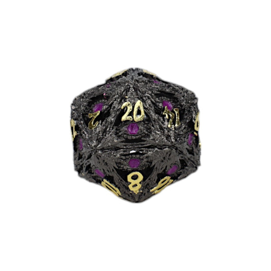 Dice Dragon Eye Dice Set Black/Gold