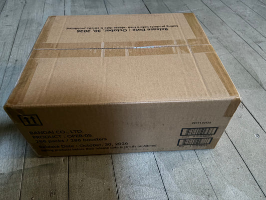 Pre sale One piece EB-05 sealed case shipped 30th October