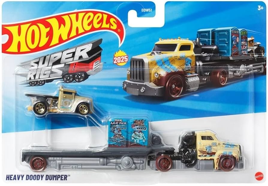 2024 Hot Wheels Super Rigs HEAVY DOODY DUMPER