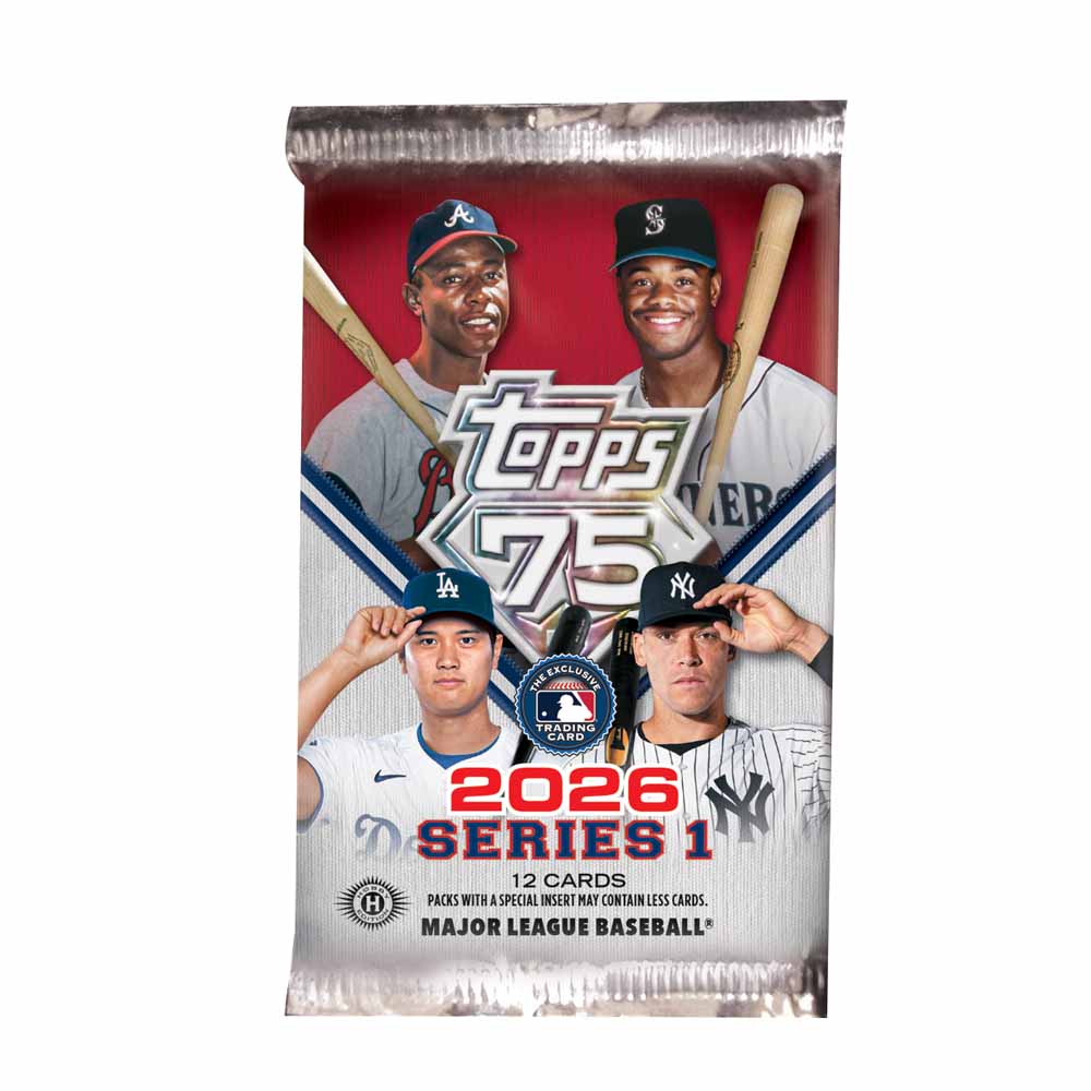 2026 Topps MLB Series 1 Baseball – Single Pack