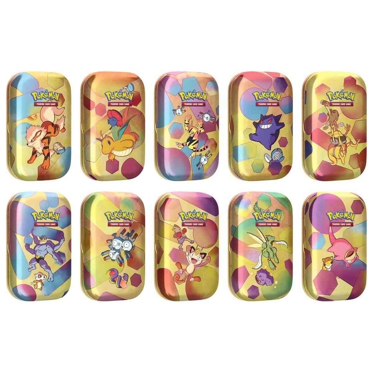 Pokémon TCG Scarlet & Violet 151 Mini Tin – 1 Tin, Random Artwork