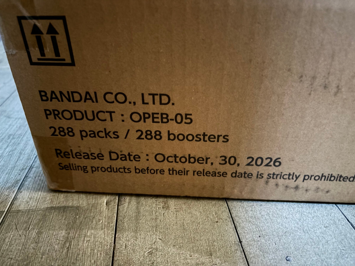 Pre sale One piece EB-05 sealed case shipped 30th October
