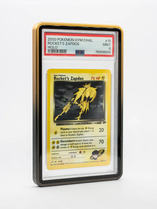 Forge Case (V2) - Gradient Series - PSA Style - BLACK & GOLD