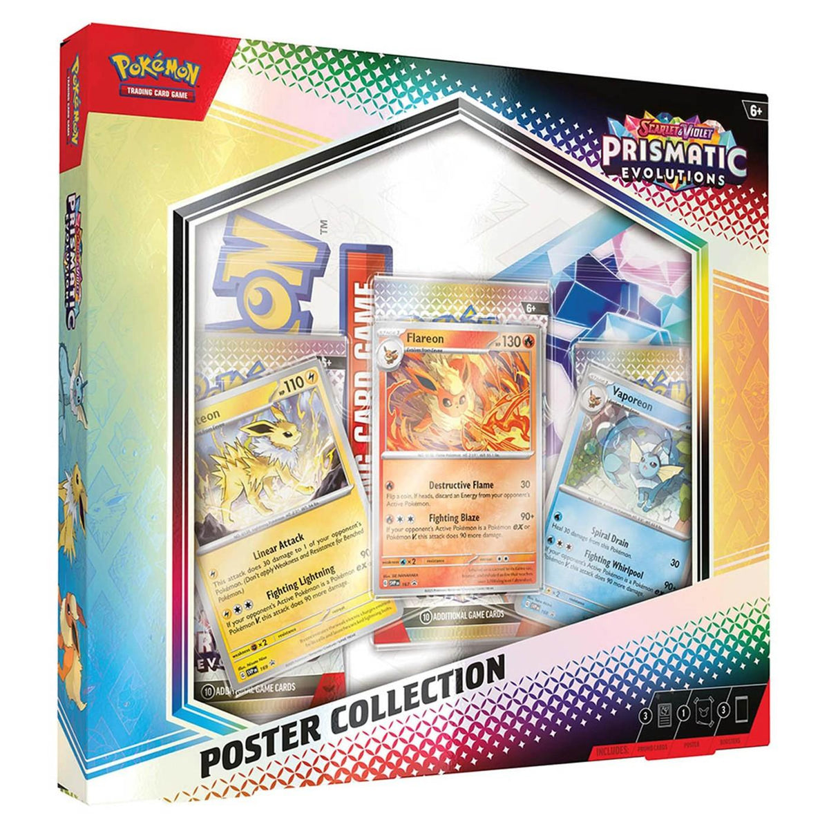 Pokémon TCG Prismatic Evolutions Poster Collection