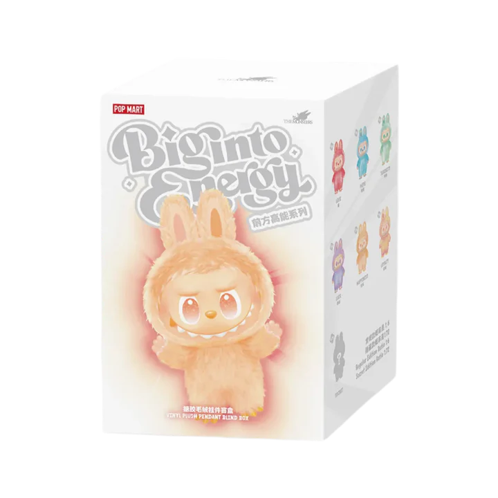 Labubu V3 Big into Energy Series-Vinyl Plush Pendant single (unsearched)
