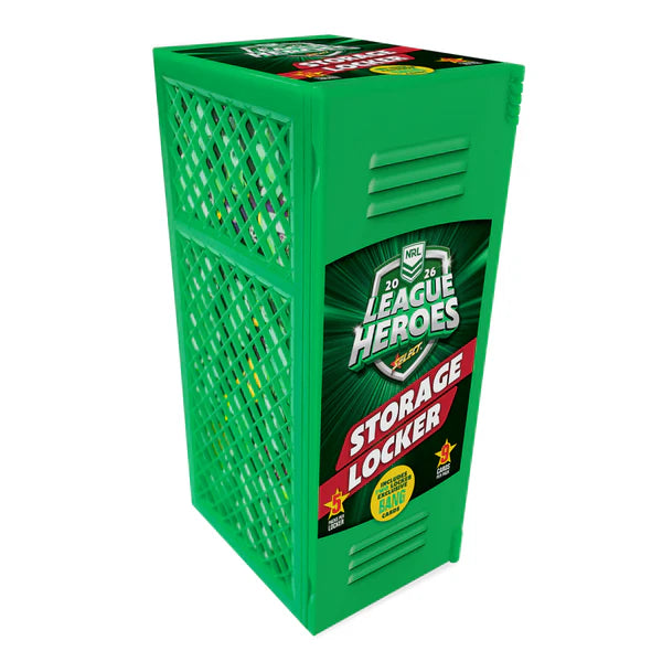 2026 NRL League Heroes Storage Blaster Locker
