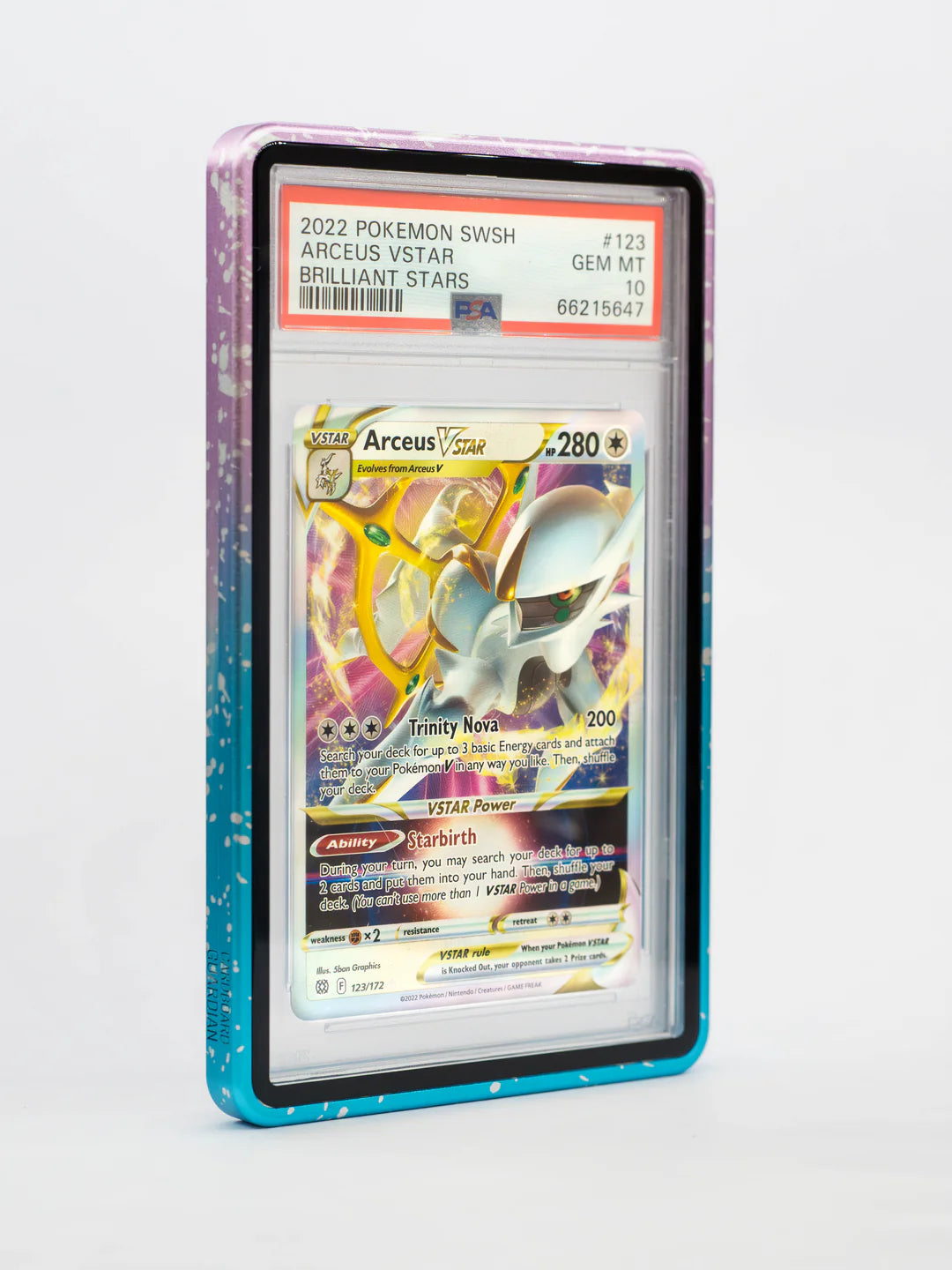Forge Case (V2) - Gradient Series - PSA Style Color — BLUE & PURPLE SNOW