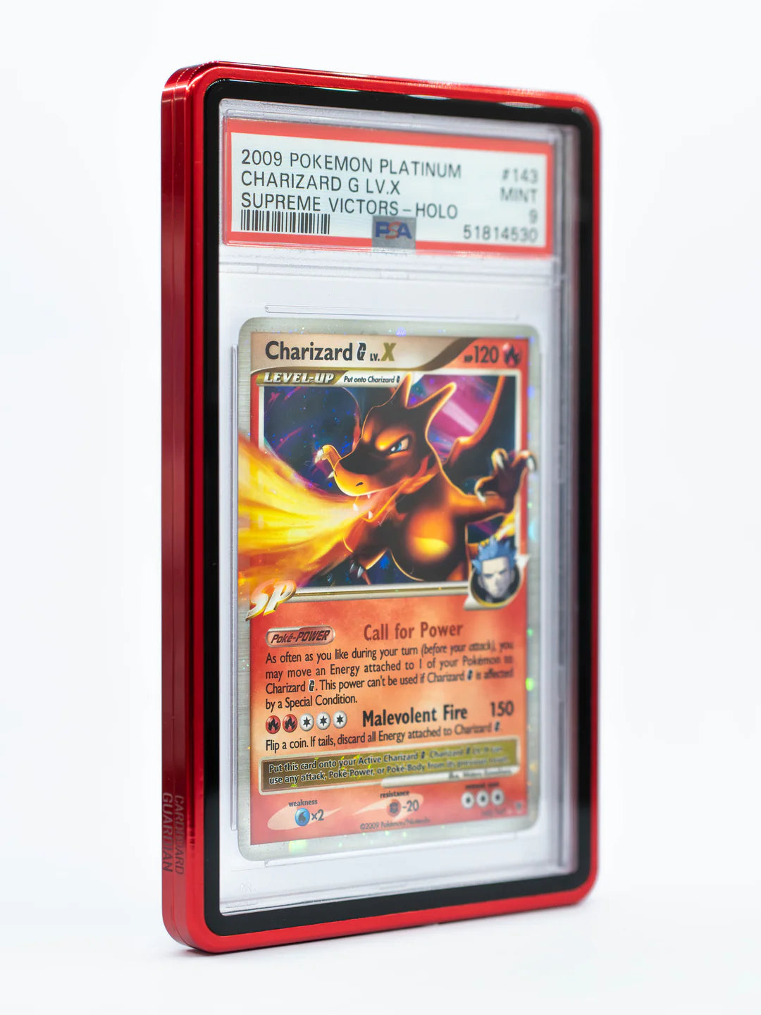 Forge Case (V2) - Chrome Series - PSA Style - RED
