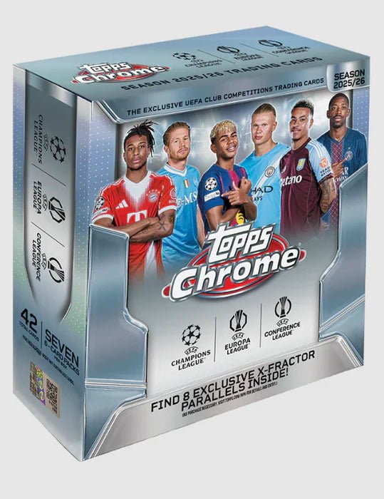 Topps 25/26 UCC Chrome Hobby Mega Box