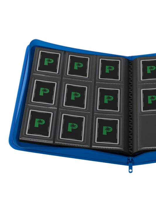 Top Loader Zip Binder - 9 Pocket - Blue Collector's Series