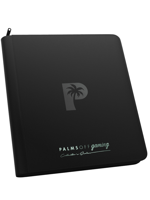 Collector's Series 12 Pocket Zip Binder - Black