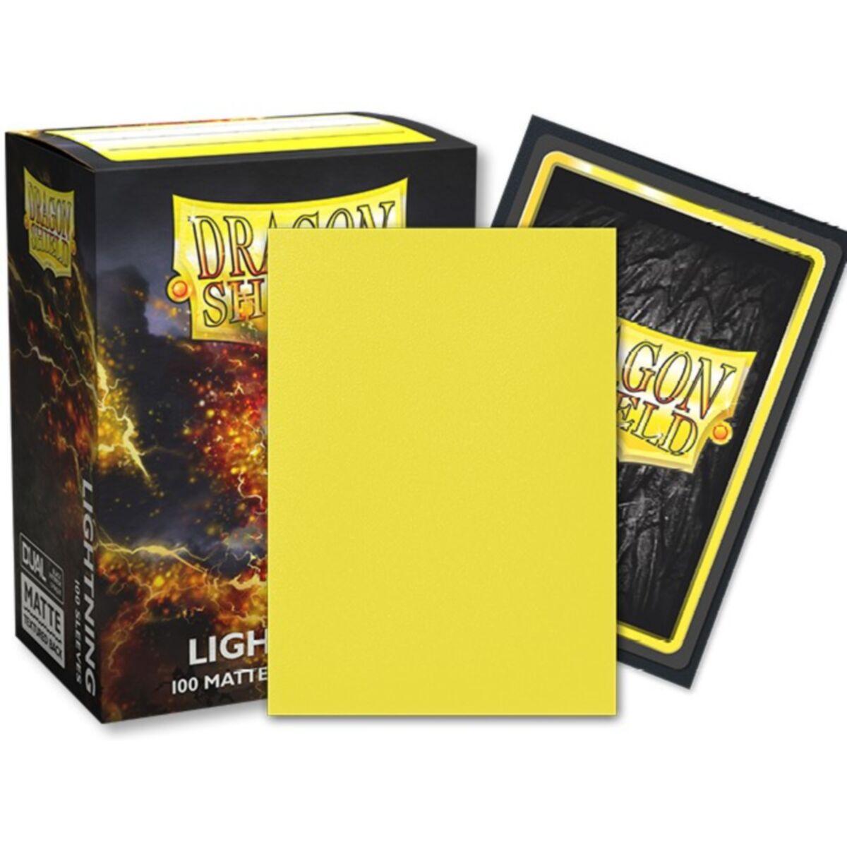 Dragon Shield Matte Dual Lightning (Ailia) Card Sleeves – 100 Pack