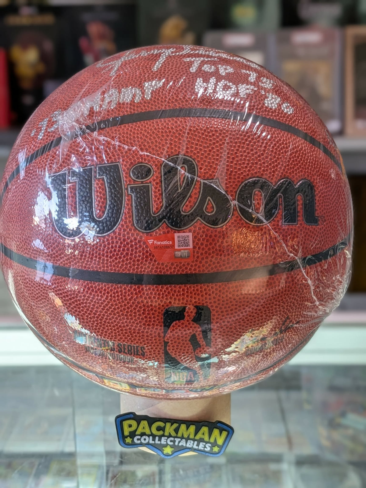 Jerry Lucas New York Knicks Autographed Authentic Wilson Official Game Basketball