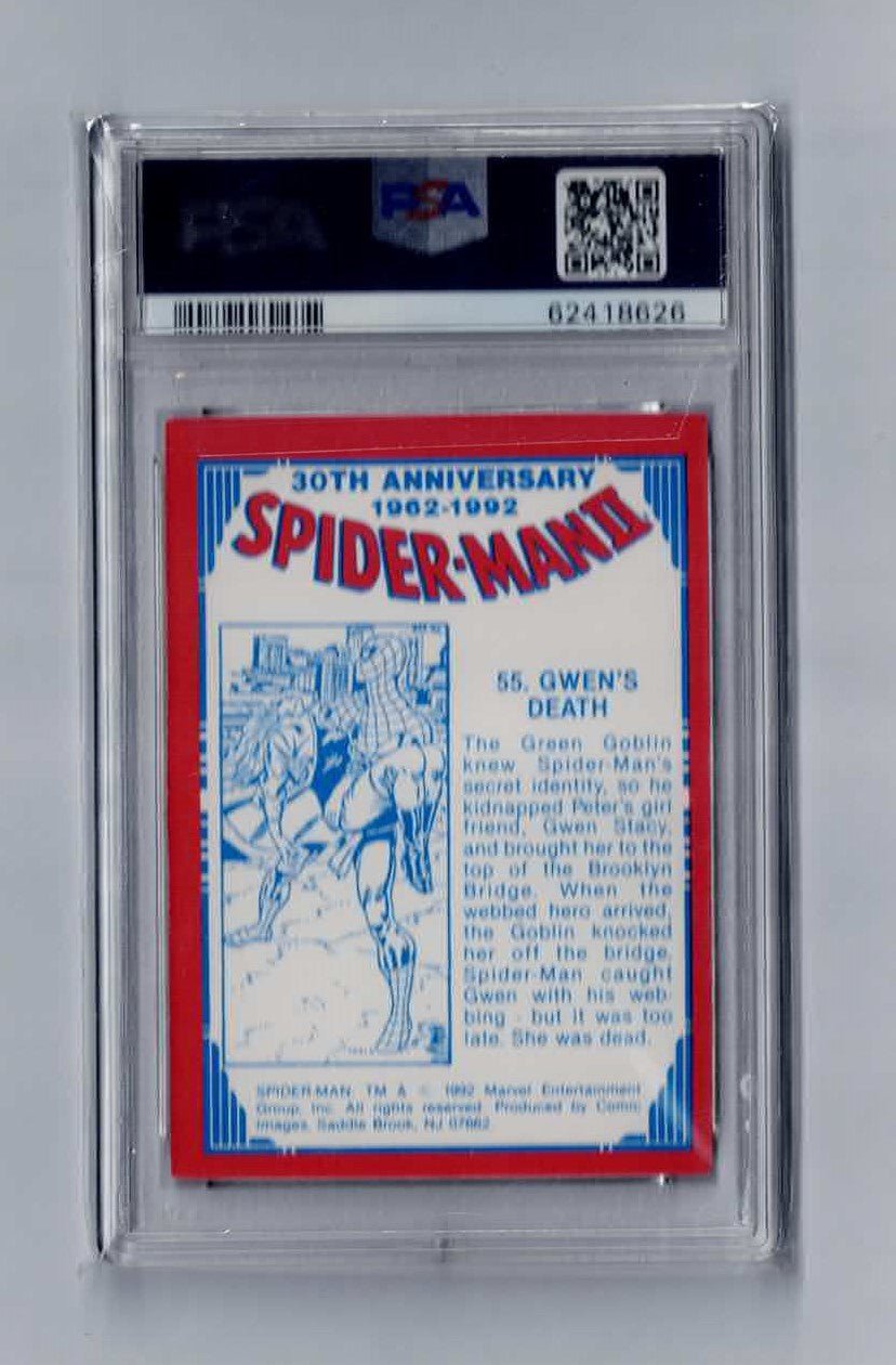 Spider-Man Gwen Stacy's Death #55 PSA 10 - 1992 Marvel 30th Anniversary