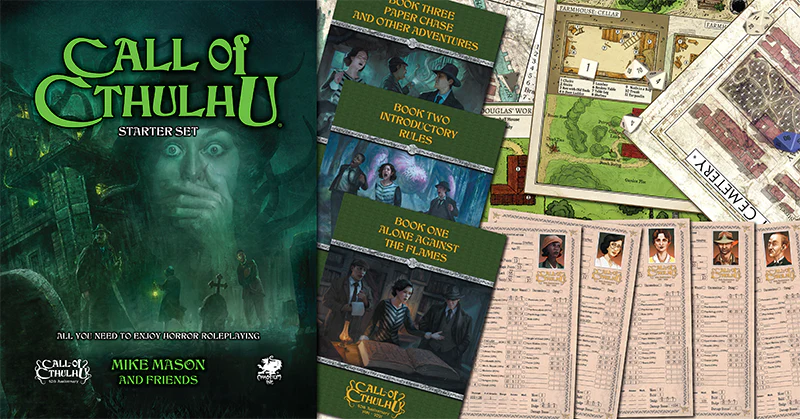 Call of Cthulhu RPG - Call of Cthulhu Starter Set