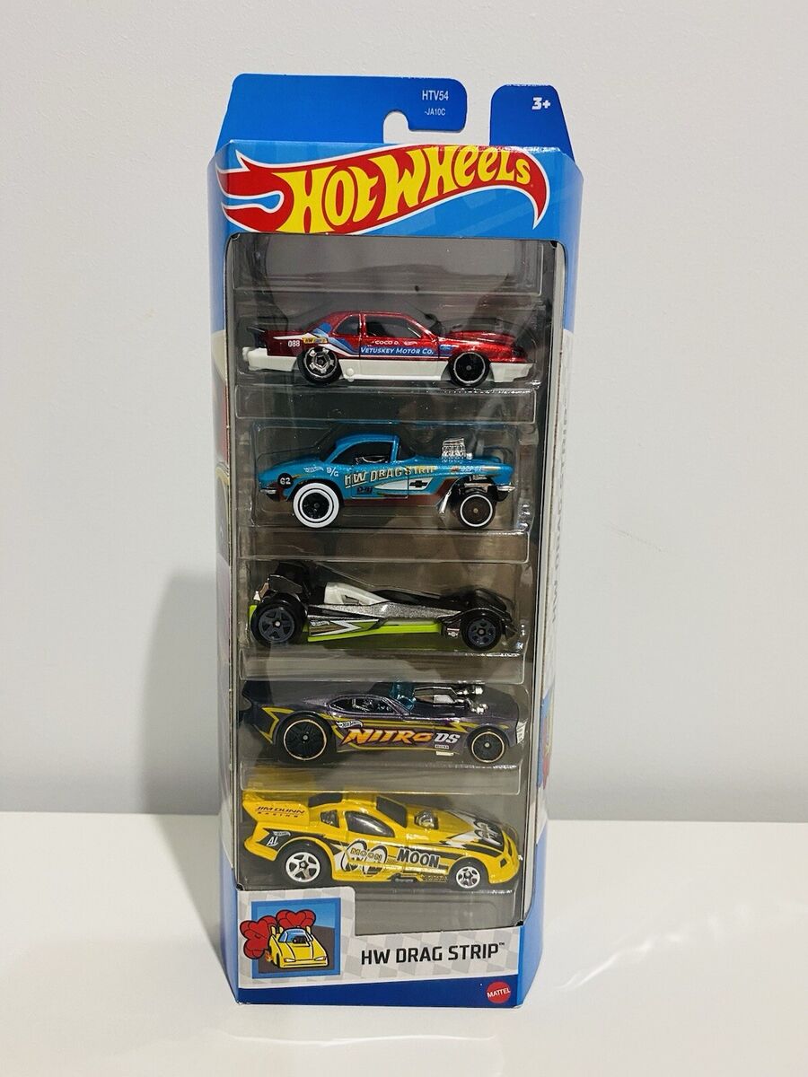 HOT WHEELS HW DRAG STRIP MOON EYES π 1:64 5 PACK