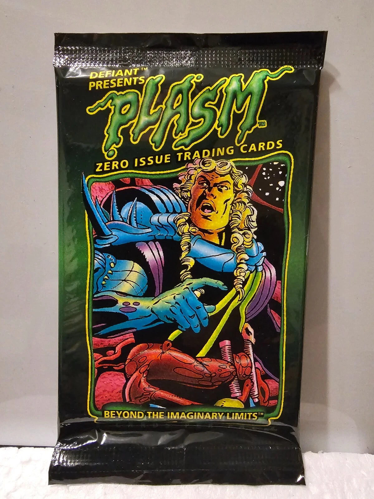 1993 Plasm Zero Issue Sealed Trading Card Pack NEW!