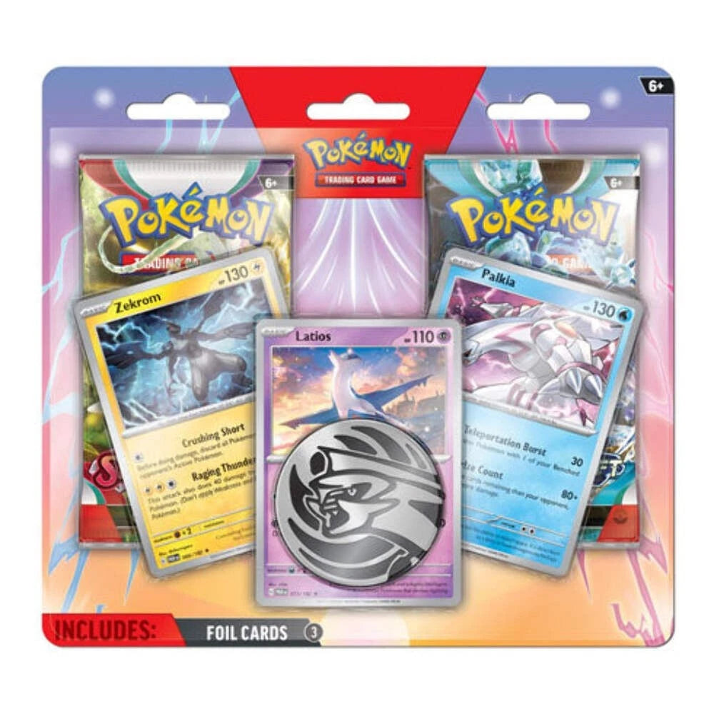 Pokemon TCG: Enhanced 2 PK Blisters -Latios, Zekrom, Palkia