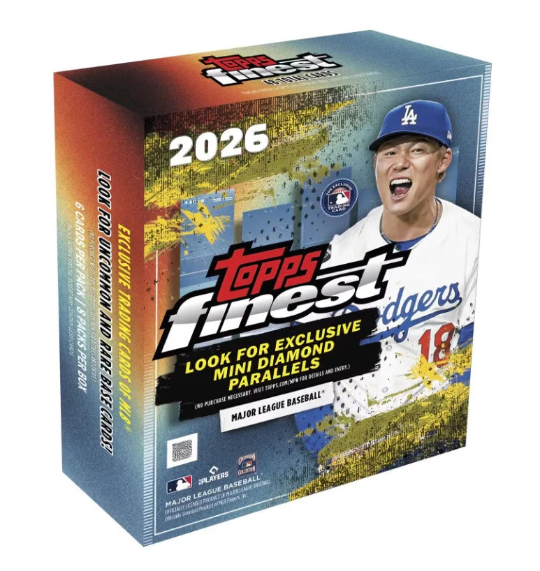 2026 Topps Finest Baseball - Mega Box