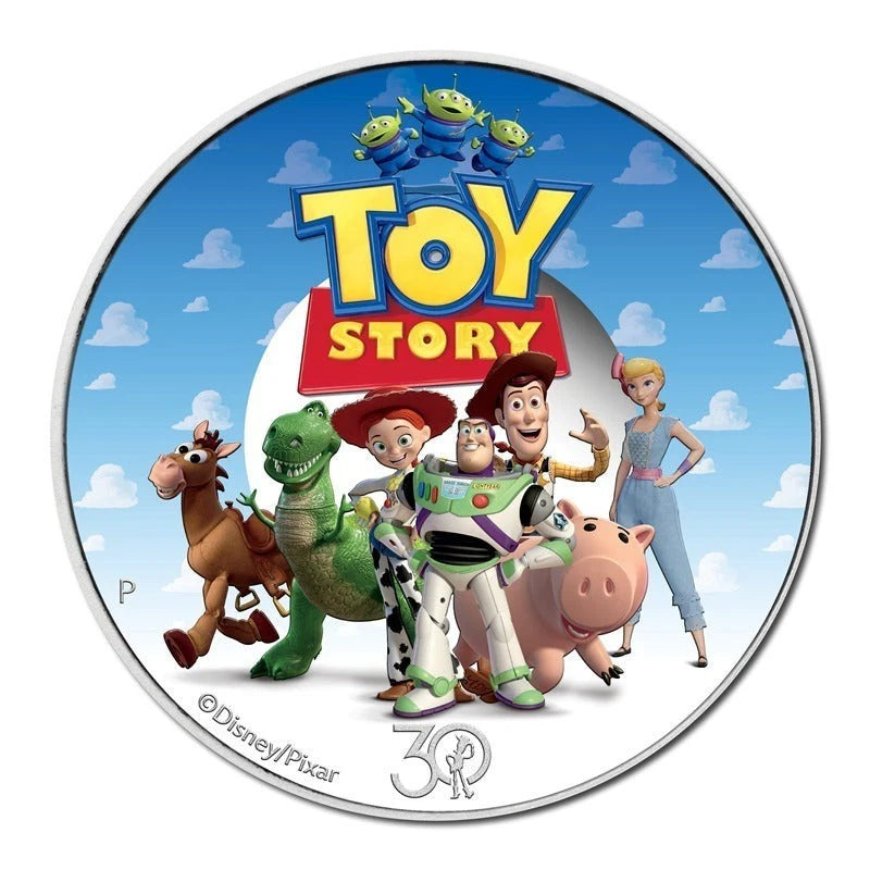 2025 Perth Mint Toy Story 30 Years 1/2oz Silver Proof Coloured Coin - Only 2500
