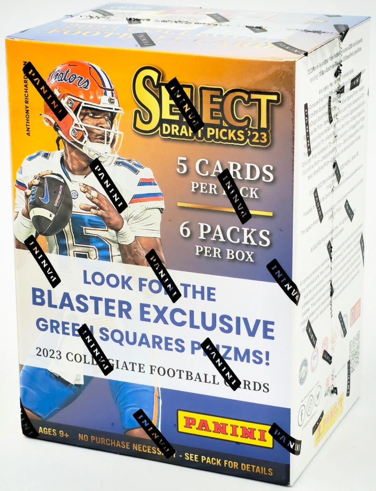 2023 Panini Select Draft Picks Football Blaster Box