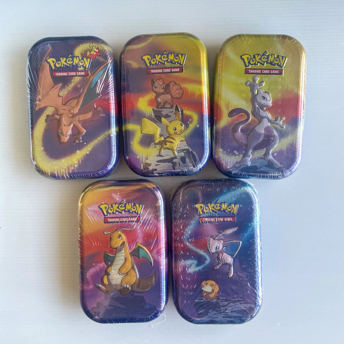 Pokémon TCG Kanto Power B19 Mini Tins – Set of 5 (Art Set)