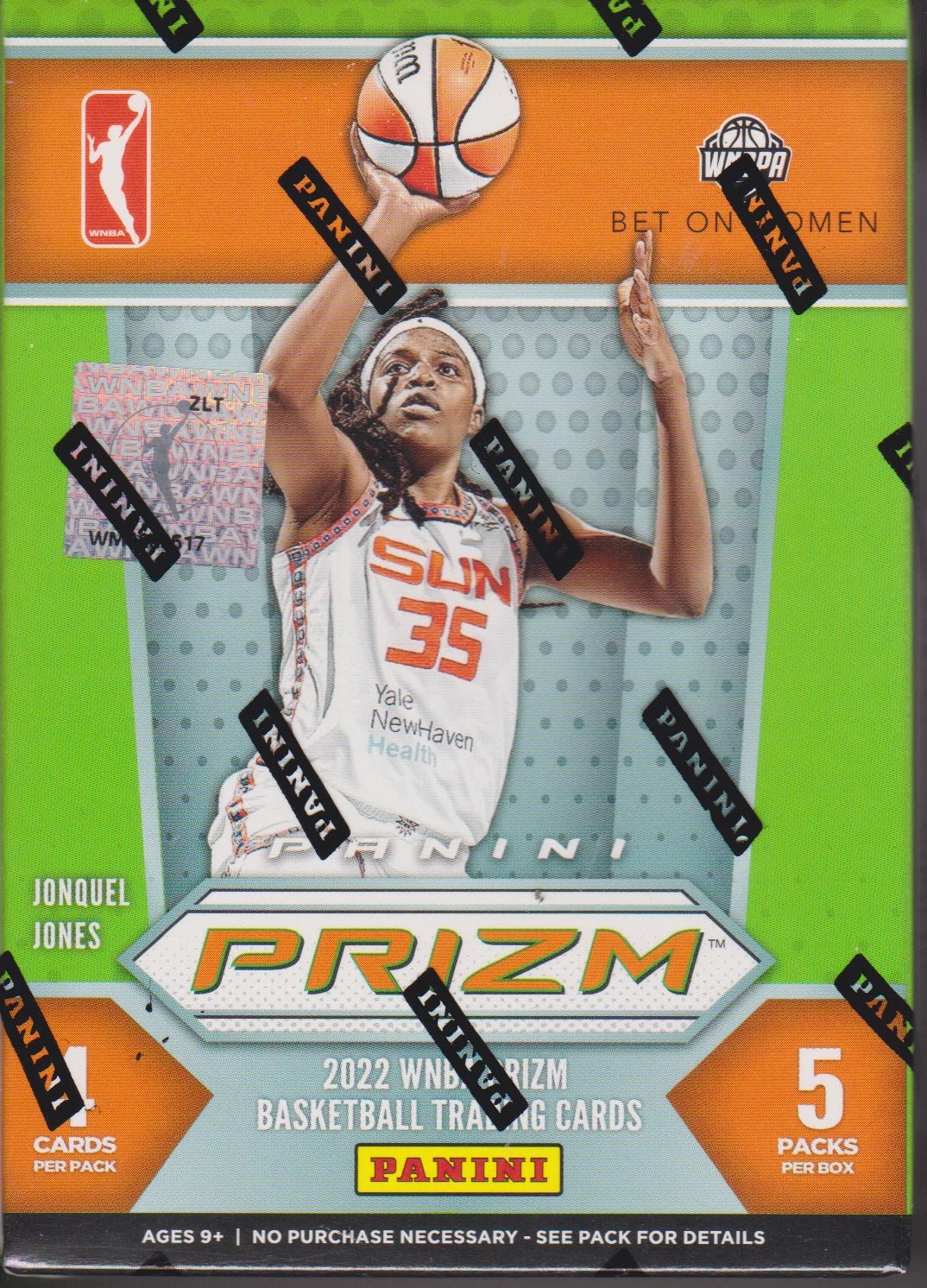2022 Panini Prizm Wnba Basketball Sealed 5-Pack Blaster Box