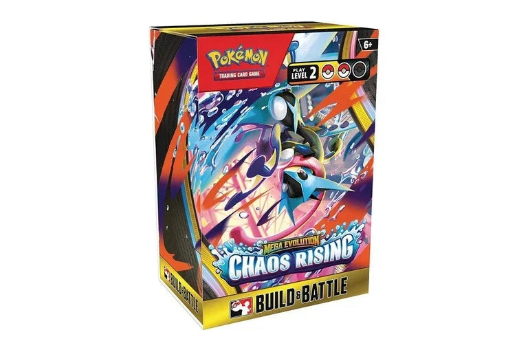 Pokémon TCG Mega Evolution—Chaos Rising Build & Battle Box