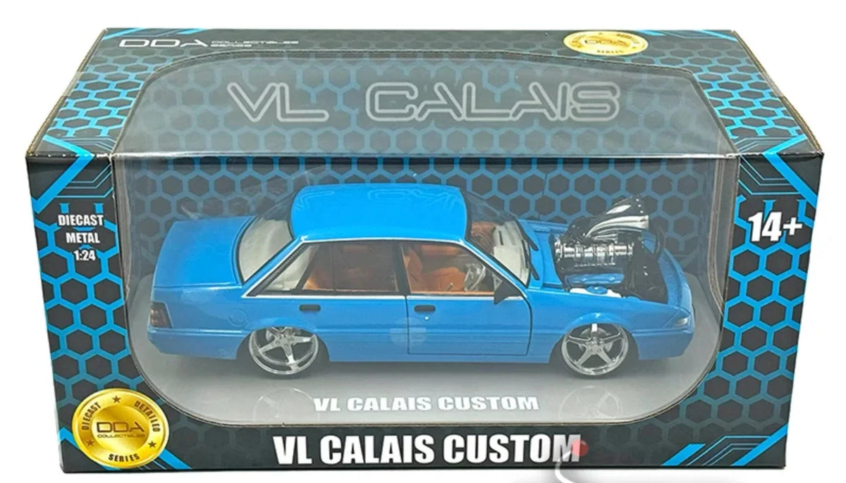 Oz Wheels 1:24 Scale Supercharged Holden VL Calais – Blue