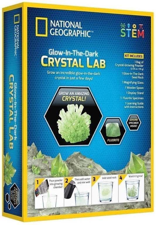 Glow-In-The-Dark Crystal Lab