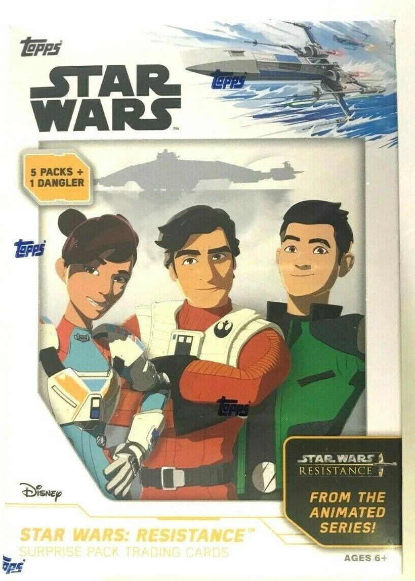 2019 TOPPS STAR WARS RESISTANCE PACK FROM THE ANIMATED SERIES