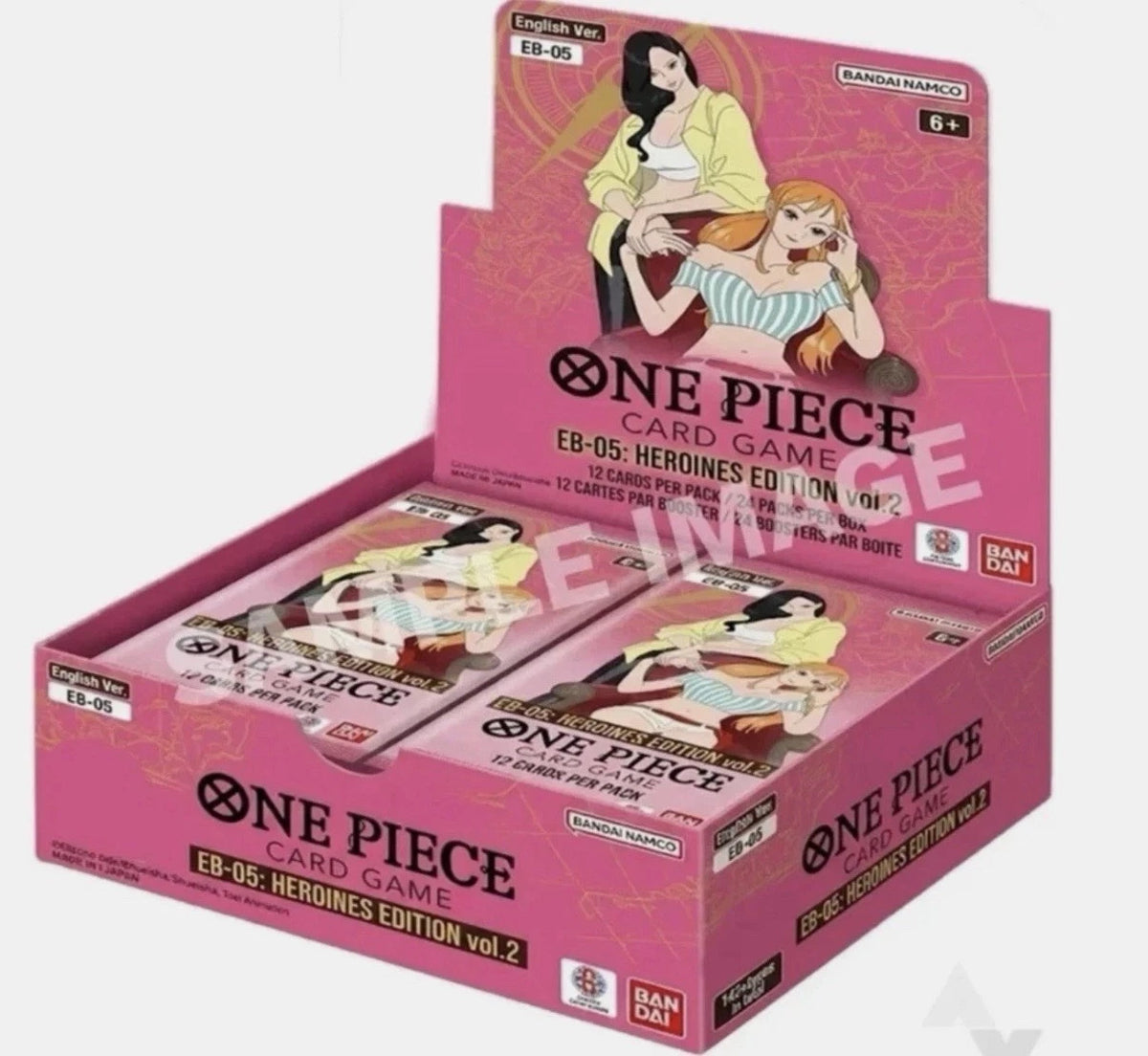 One Piece TCG: EB-05 - Heroines Vol.2 - Booster Box ENGLISH - PRESALE