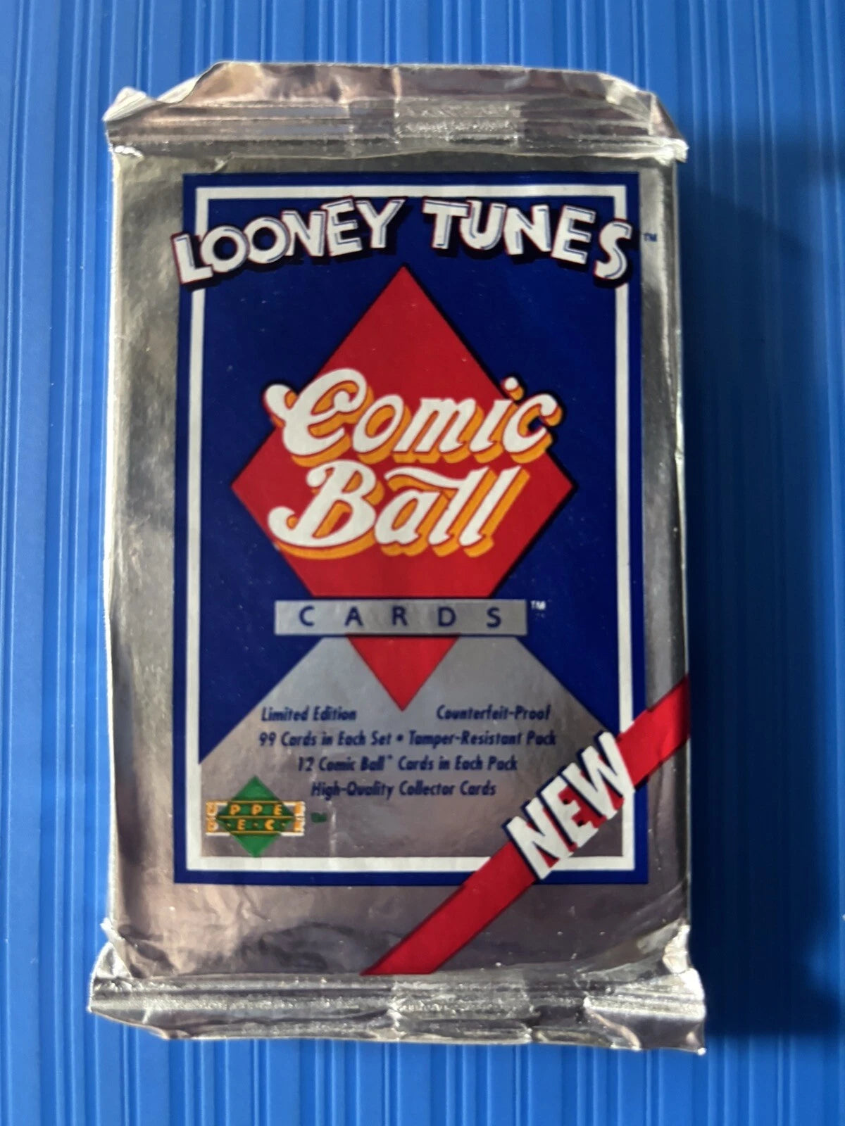 1990 Upper Deck Looney Tunes Comic Ball, Sealed Pack