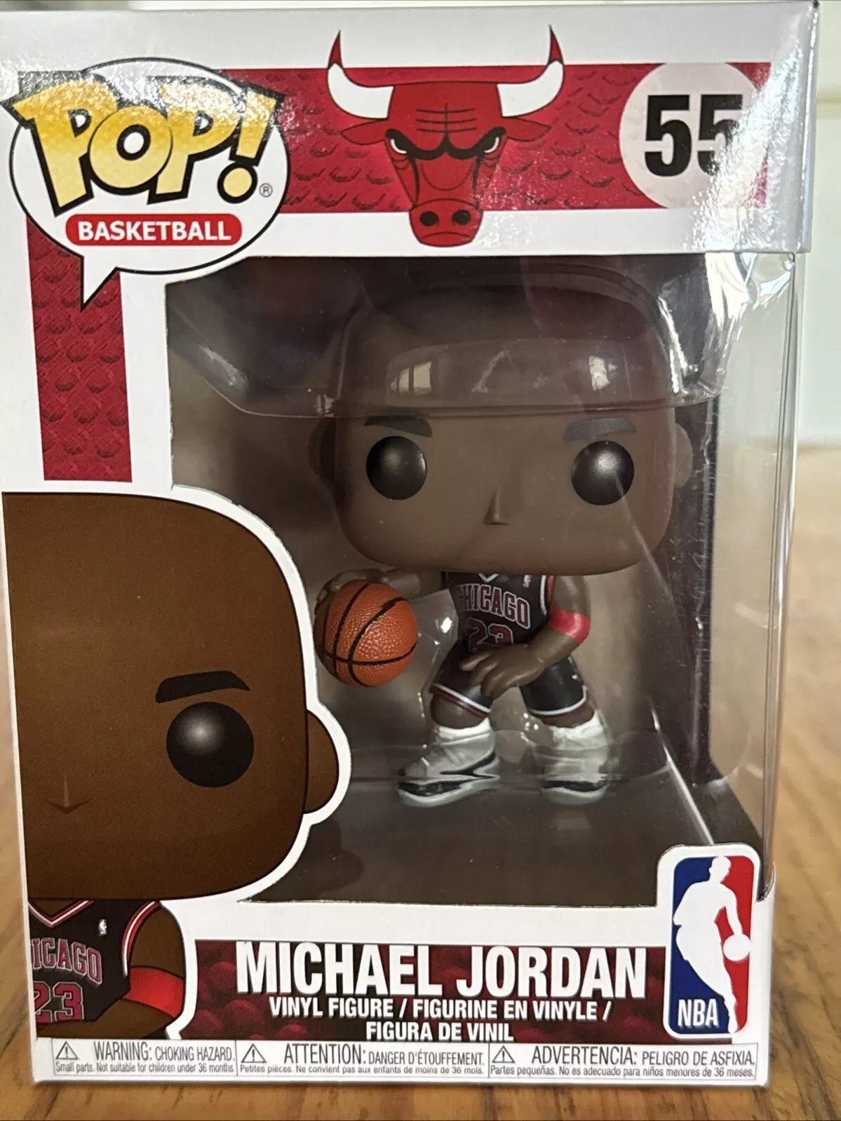 Michael Jordan Pop Vinyl #55 Funko NBA - Chicago Bulls Basketball