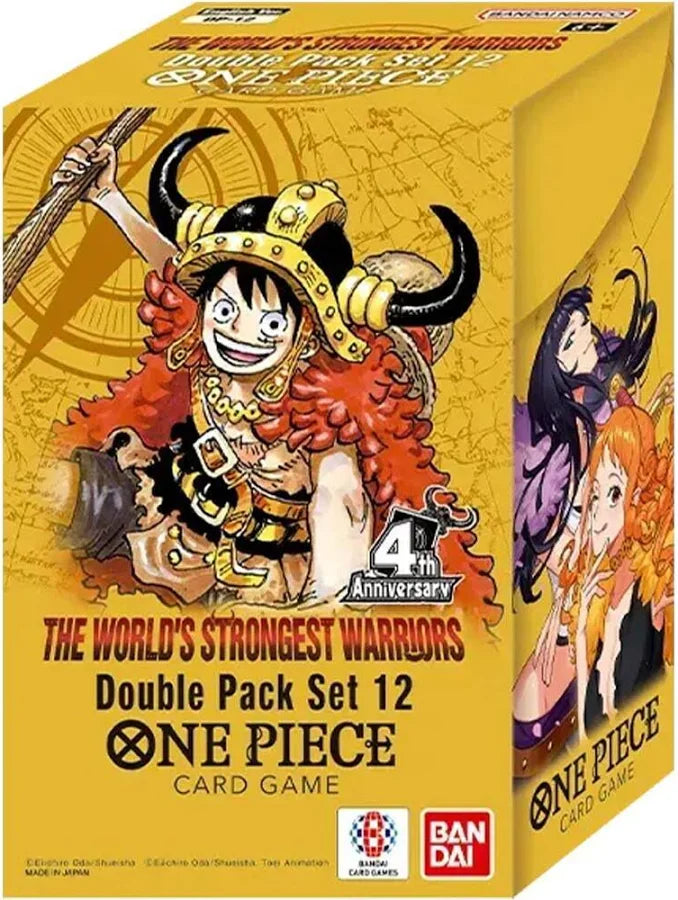 One Piece Card Game DP-12 Double Pack Display