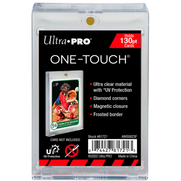 Ultra PRO One Touch 130pt Magnetic Card Holder Protector Display UV Protection