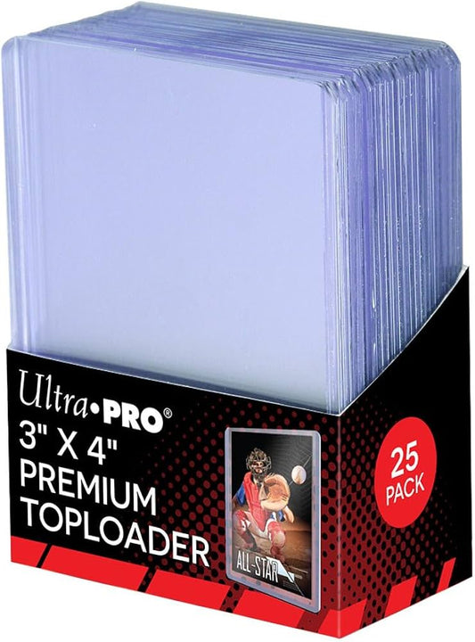 Trading card storage and protection supplies including sleeves, binders and top loaders
