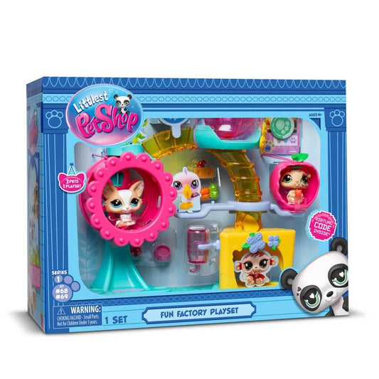 LITTLEST PET SHOP Fun Factory Playground Playset