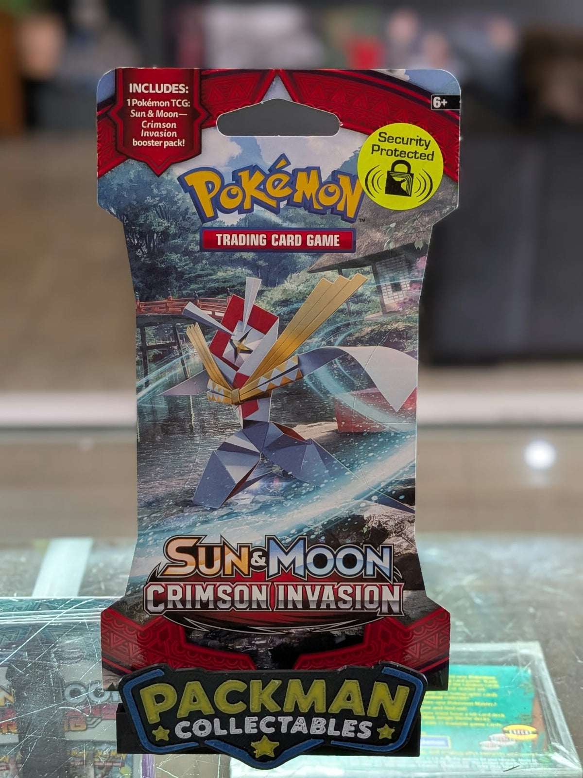Pokémon TCG Sun & Moon Crimson Invasion Sleeved Booster Pack – Random Artwork