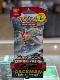 Pokémon TCG Sun & Moon Crimson Invasion Sleeved Booster Pack – Random Artwork