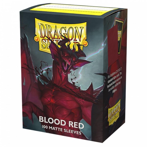 Dragon Shield: Sleeves – Blood Red