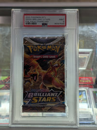 PSA 9 Brilliant Stars Charizard 2016 Graded Pack RARE Pokemon SWSH