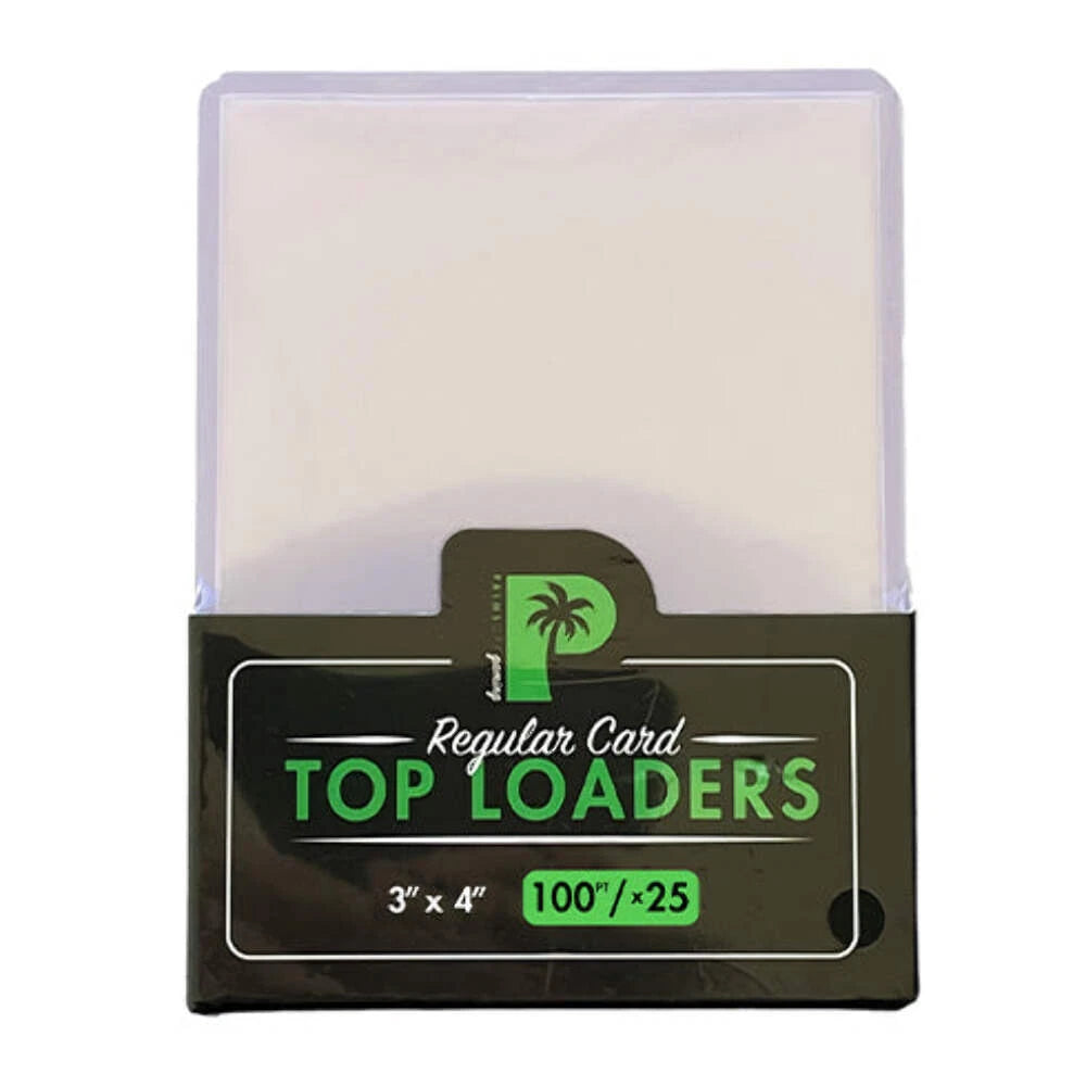 Palms Off Gaming Standard 100pt Top Loaders - 25pc Pack