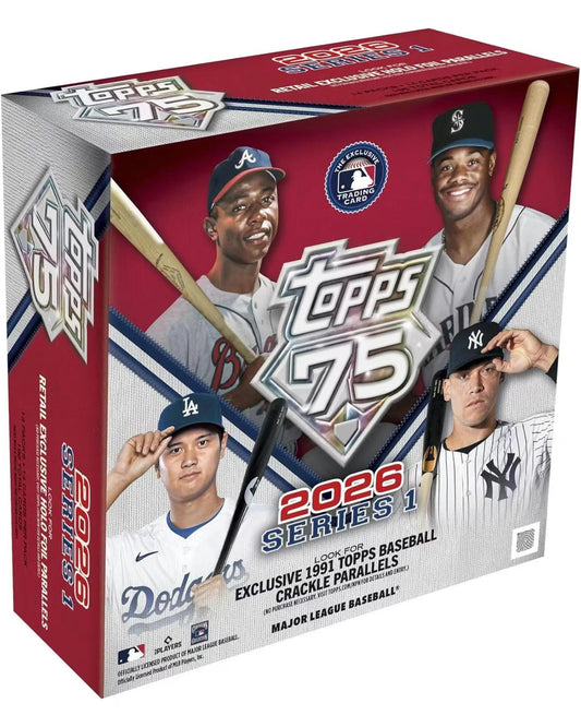 Topps 2026 MLB Series 1 Baseball Mega Box