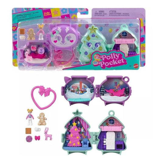 Polly Pocket - Holiday Compact 2 Pack