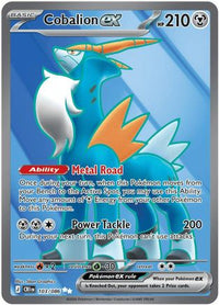 Cobalion ex 103/086 Ultra Rare Chaos Rising Pokemon Holo Near Mint