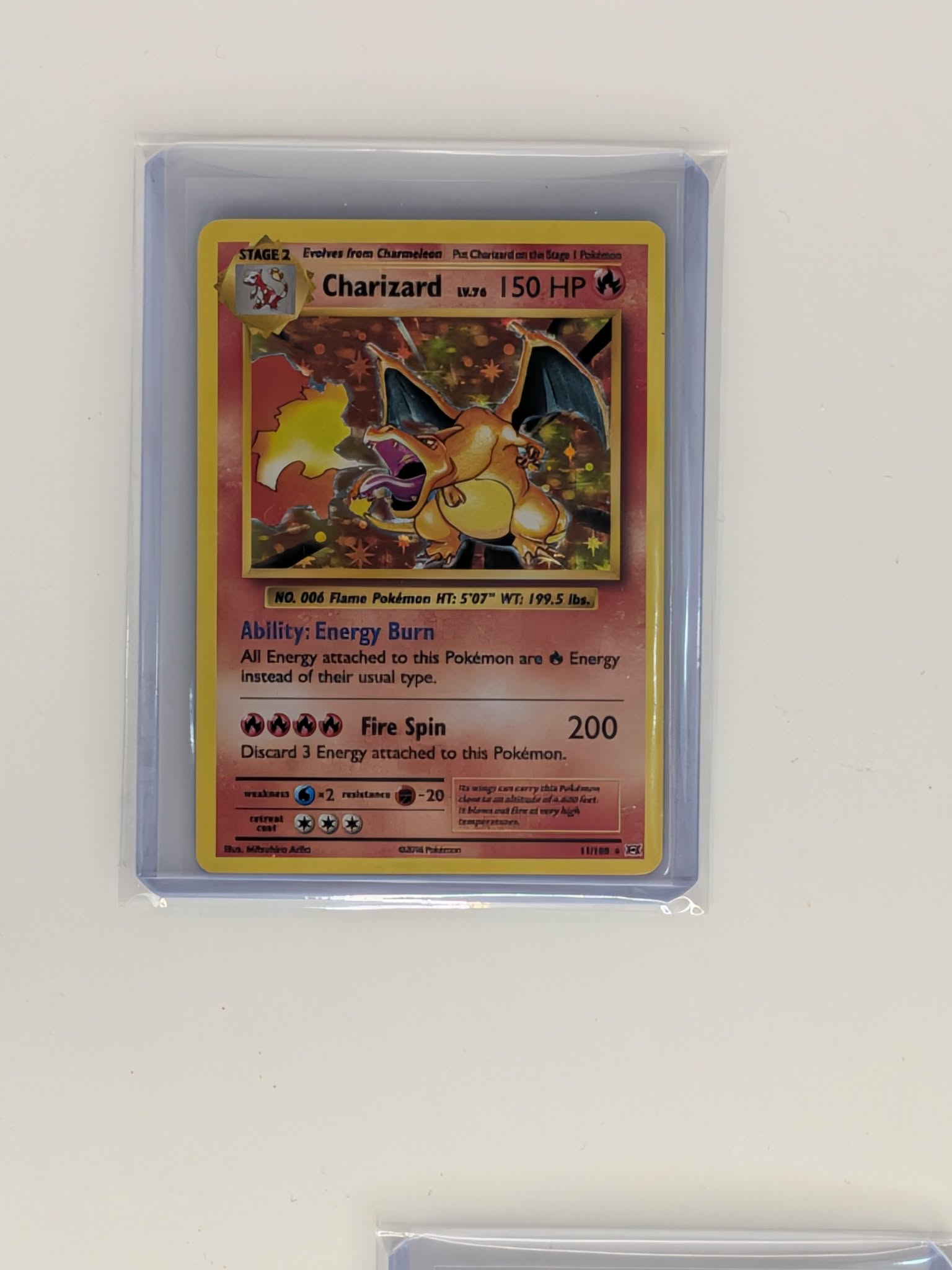 Charizard 11/108 Holo Rare Evolutions Pokemon Near Mint