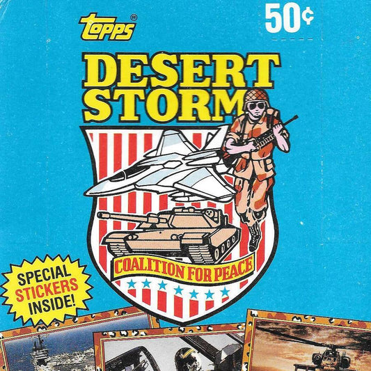 1991 Topps Desert Storm Trading Card (Coalition For Peace)