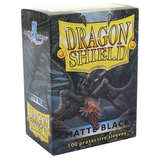 Dragon Shield: Sleeves – Black Matte